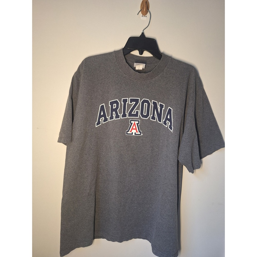 Arizona Wildcats University of Arizona T Shirt Mens XL Gray Cotton Exchange USA
